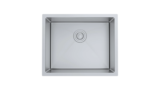 Aquaflo Essence 23" Handcrafted Single Bowl Bar Sin kwith Basket Strainer - Plumbing Market