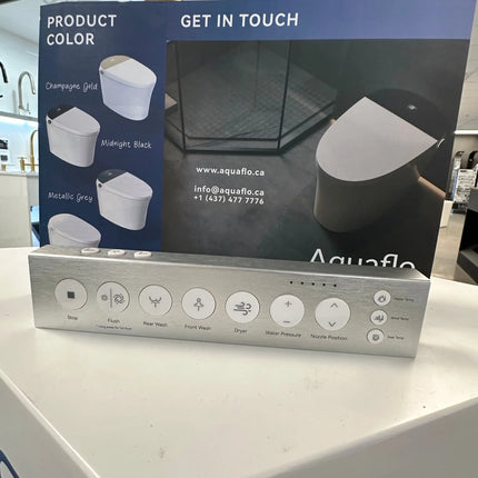 Aquaflo Full Integrated Auto Open and Close Smart Toilet - Plumbing Market