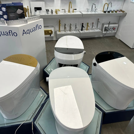 Aquaflo Full Integrated Auto Open and Close Smart Toilet - Plumbing Market