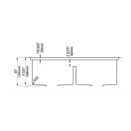 Aquaflo Professional Hex Handcrafted Double - Plumbing Market