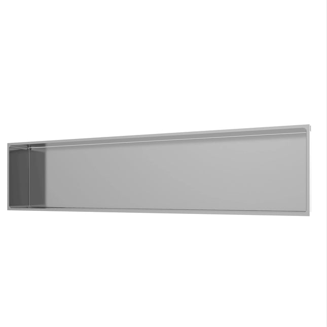 Aquaflo Sleek 48" Shower Niche Stanless Steel SNS4812 - Plumbing Market