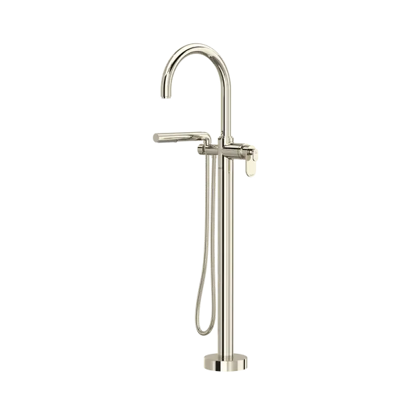 Arca™ Thermostatic Single  Hole Floor Mount Tub Filler Trim - Plumbing Market