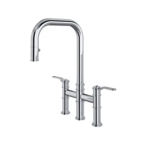Armstrong™ Pull-Down Bridge Kitchen Faucet With U-Spout - Plumbing Market