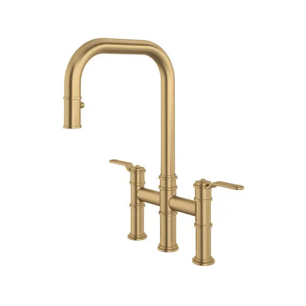 Armstrong™ Pull-Down Bridge Kitchen Faucet With U-Spout - Plumbing Market