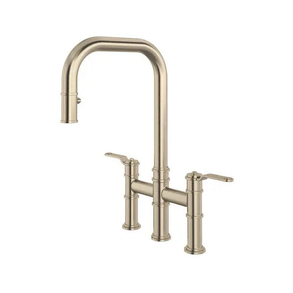 Armstrong™ Pull-Down Bridge Kitchen Faucet With U-Spout - Plumbing Market