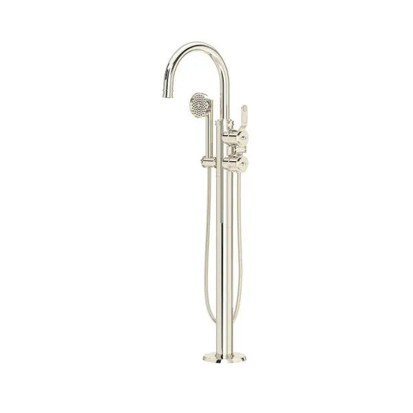 Armstrong™ Single Hole Floor Mount Tub Filler Trim With C-Spout - Plumbing Market