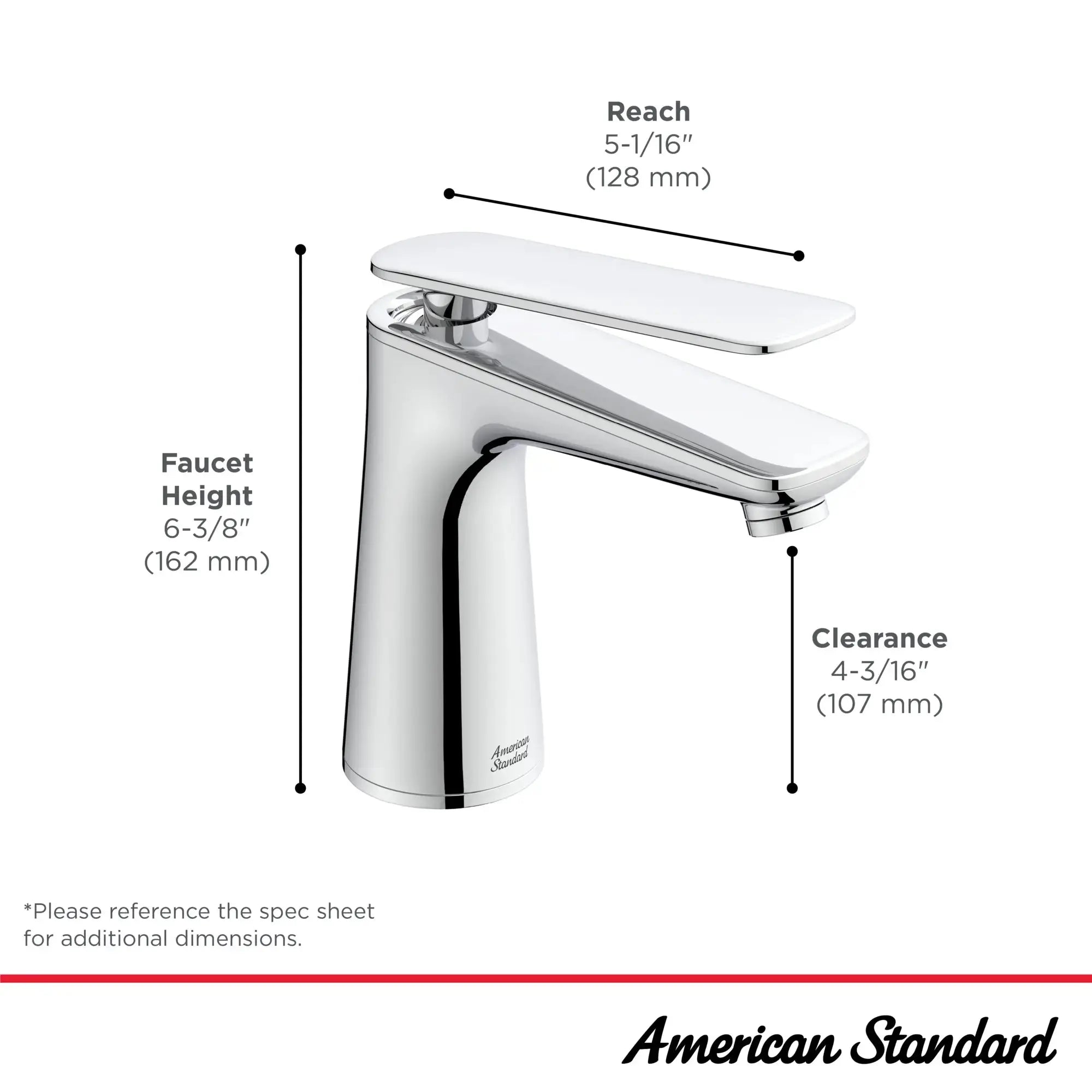 Aspirations Single-Handle Bathroom Faucet 1.2 gpm/ 4.5 L/min With Lever Handle Less Drain - Plumbing Market