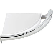Delta Contemporary Corner Shelf W/Assist Bar - Ch 41516 - Plumbing Market
