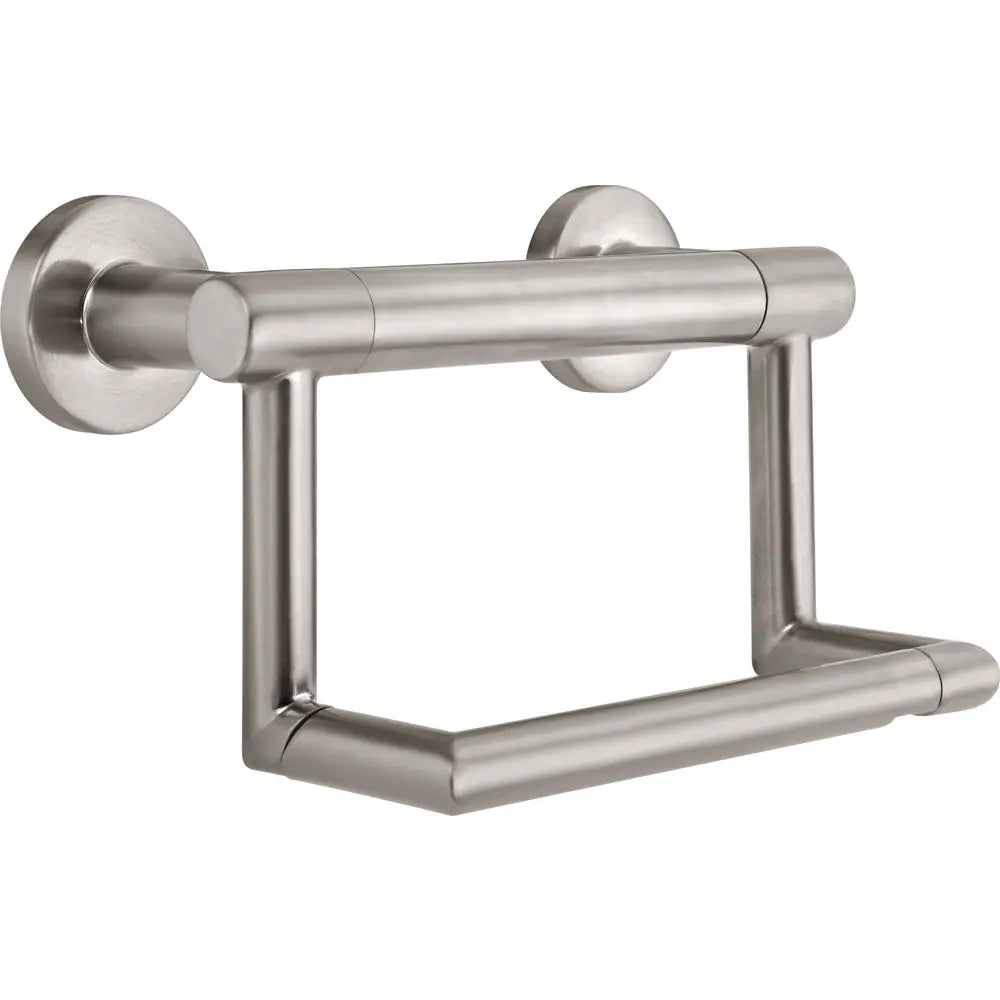 Delta Contemporary 6" Tissue Holder W/Assist Bar - Ss 41550-SS - Plumbing Market