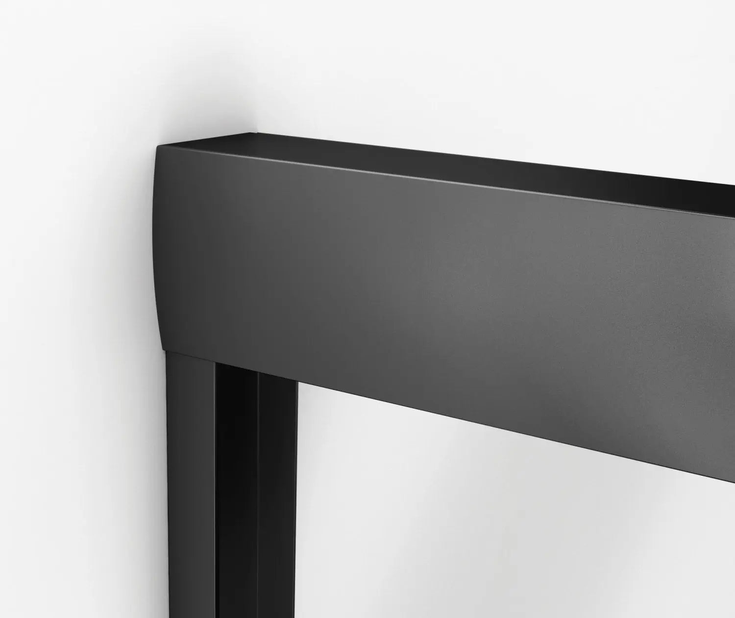 Aura 43-47 x 71 in. 8 mm Bypass Shower Door for Alcove Installation with Clear glass in Matte Black - Plumbing Market