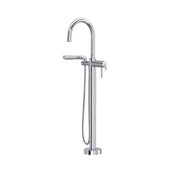 Authentica™ Thermostatic Single  Hole Floor Mount Tub Filler Trim - Plumbing Market