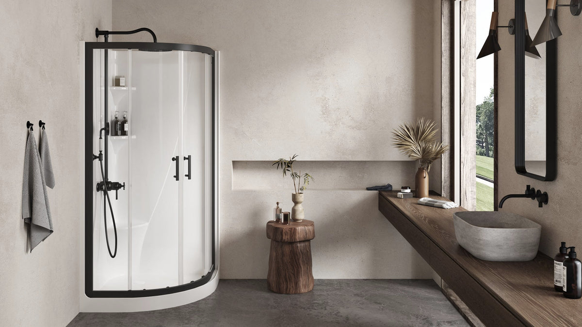 Oceania Avalanche PD36 Corner Shower Door