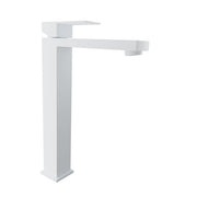 Baril REC B05 High Single-Hole Lavatory Faucet, Drain Not Included B05-1020-00L in White