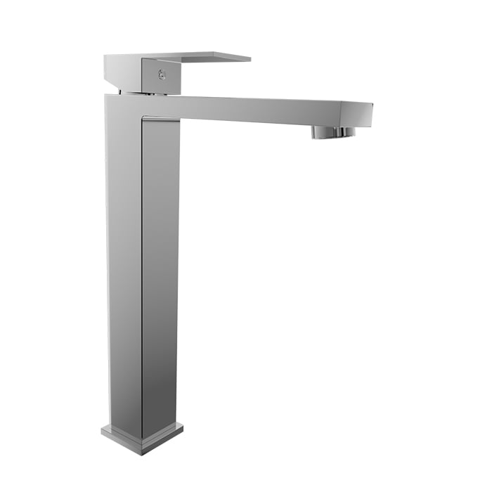 Baril REC B05 High Single-Hole Lavatory Faucet, Drain Not Included B05-1020-00L in Chrome