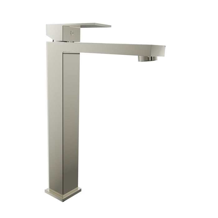 Baril REC B05 High Single-Hole Lavatory Faucet, Drain Not Included B05-1020-00L in Polished Nickel
