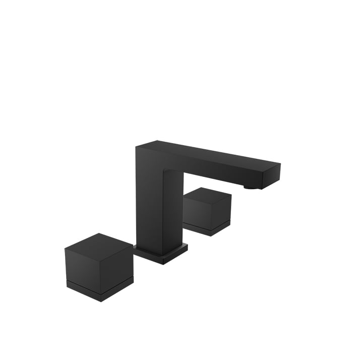 Baril REC B05 8" C/C Lavatory Faucet, Drain Included B05-8009-00L in Matte Black