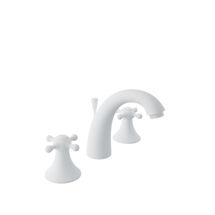 Baril NAUTICA B16 8" C/C Lavatory Faucet, Drain Included B16-8001-01L in White