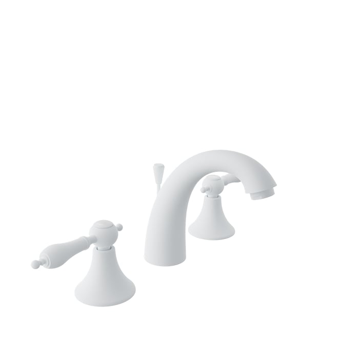 Baril RALPH B18 8" C/C Lavatory Faucet, Drain Included B18-8001-00L in White