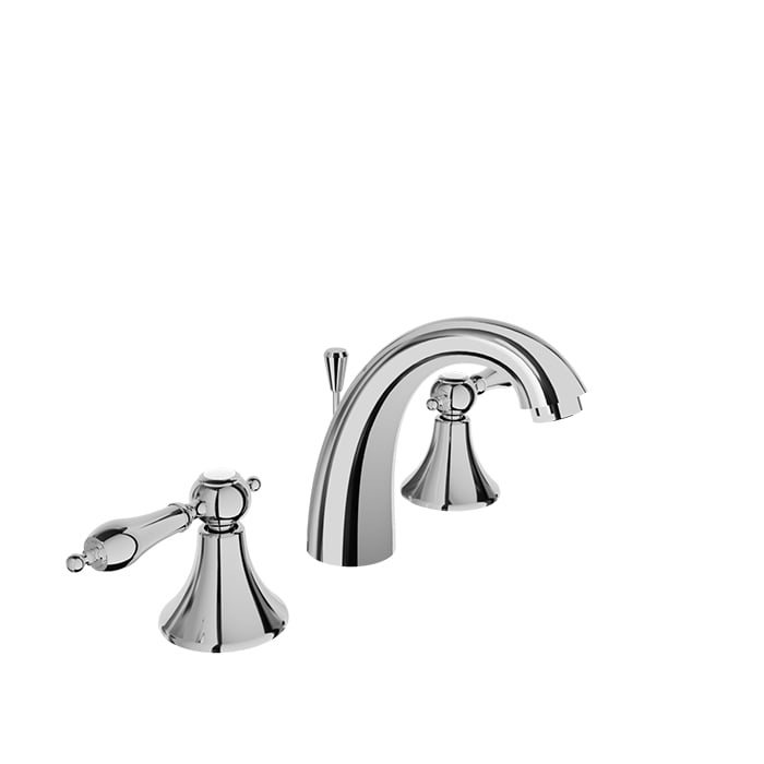 Baril RALPH B18 8" C/C Lavatory Faucet, Drain Included B18-8001-00L in Chrome