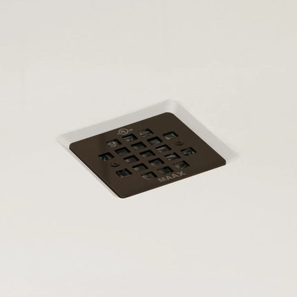 B3X 4836 Acrylic Corner Right Shower Base with Center Drain in White - Plumbing Market