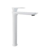 Baril SENS B45 High Single-Hole Lavatory Faucet, Drain Not Included B45-1020-00L in White