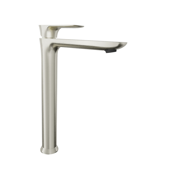 Baril SENS B45 High Single-Hole Lavatory Faucet, Drain Not Included B45-1020-00L in Brushed Nickel