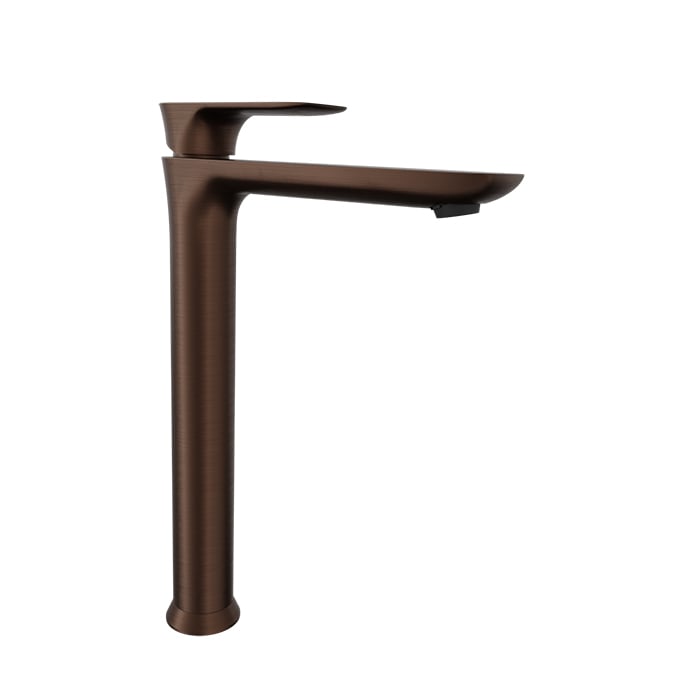 Baril SENS B45 High Single-Hole Lavatory Faucet, Drain Not Included B45-1020-00L in Venetian Bronze