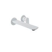 Baril SENS B45 Single Lever Wall-Mounted Lavatory Faucet, Drain Not Included B45-8100-04L in White