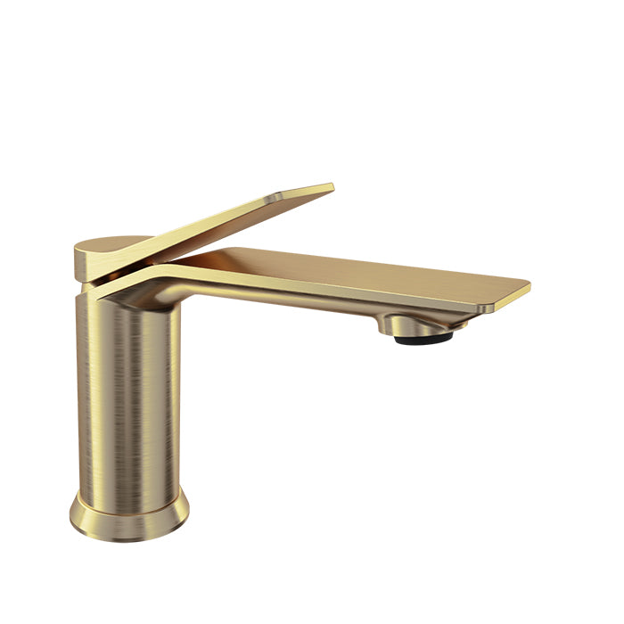 Baril PROFILE B46 Single-Hole Lavatory Faucet, Drain Not Included B46-1010-00L in Warm Gold