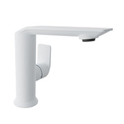 Baril PROFILE B46 Single-Hole Lavatory Faucet, Drain Included B46-1030-1PL in White