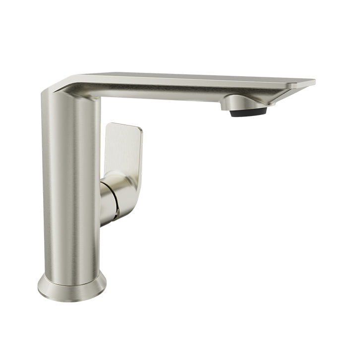 Baril PROFILE B46 Single-Hole Lavatory Faucet, Drain Included B46-1030-1PL in Brushed Nickel