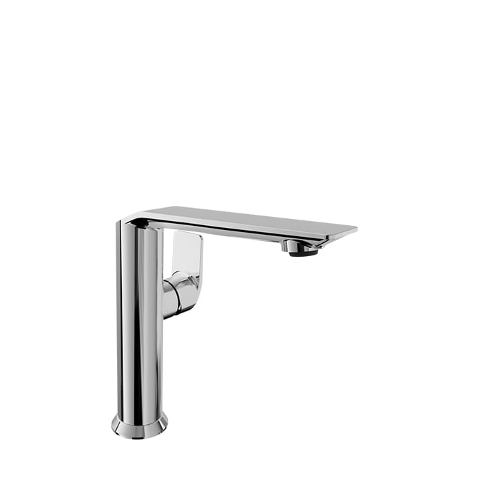 Baril PROFILE B46 Medium Single-Hole Lavatory Faucet, Drain Not Included B46-1035-00L in Chrome