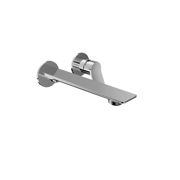 Baril PROFILE B46 Single Lever Wall-Mounted Lavatory Faucet, Drain Not Included B46-8100-04L in Chrome