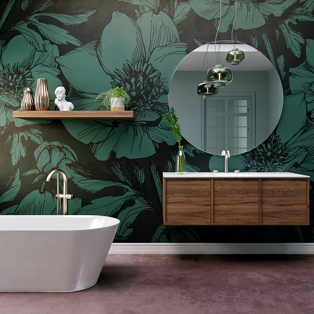 Baril FLORA B47 3-piece Tub Filler with Hand Shower B47-1349-00 (Baril photo)