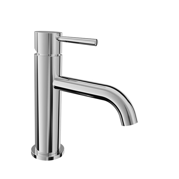 Baril ZIP B66 Single-Hole Lavatory Faucet, Drain Not Included B66-1005-00L in Chrome