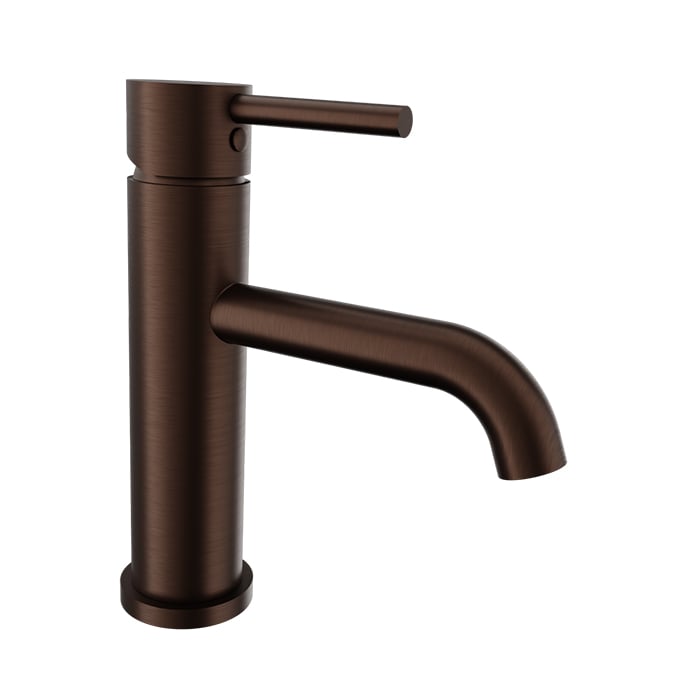 Baril ZIP B66 Single-Hole Lavatory Faucet, Drain Included B66-1010-1PL in Venetian Bronze
