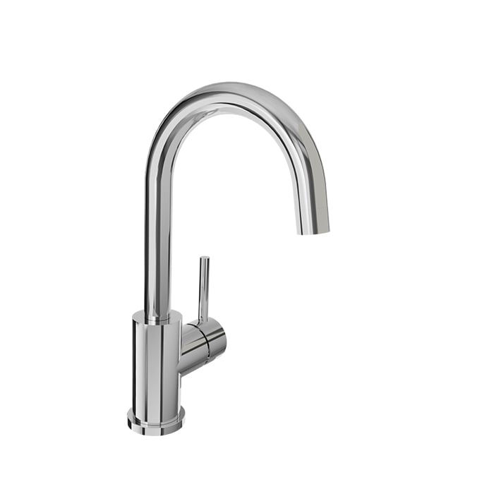 Baril ZIP B66 Single-Hole Lavatory Faucet, Drain Not Included B66-1030-00L in Chrome