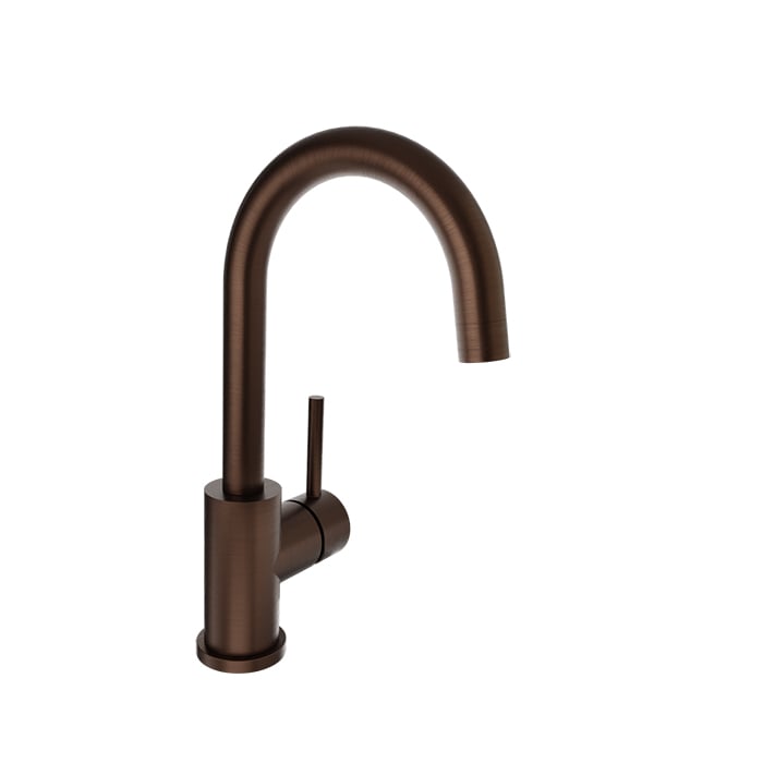 Baril ZIP B66 Single-Hole Lavatory Faucet, Drain Not Included B66-1030-00L in Venetian Bronze