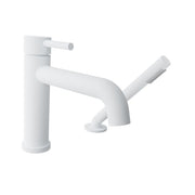 Baril ZIP B66 2-piece Tub Filler with Hand Shower B66-1249-00 in White