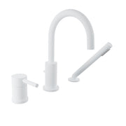 Baril ZIP B66 3-piece Tub Filler with Hand Shower B66-1369-03 in White
