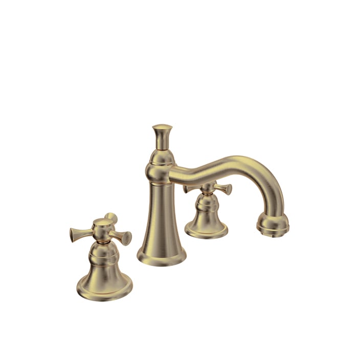 Baril EVA B71 8" C/C Lavatory Faucet, Drain Included B71-8001-01L in Warm Gold