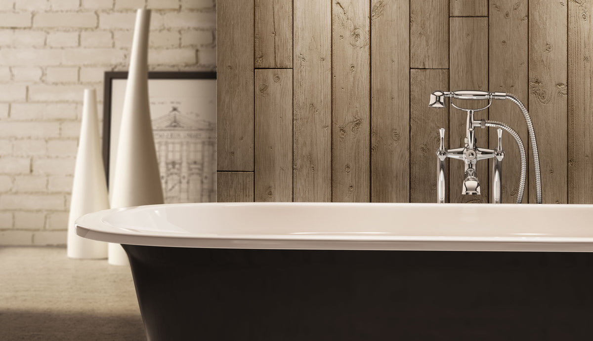 Baril TRADITION B72 Wall-Mounted Tub Faucet with Hand Shower B72-1201-01 (Baril photo)