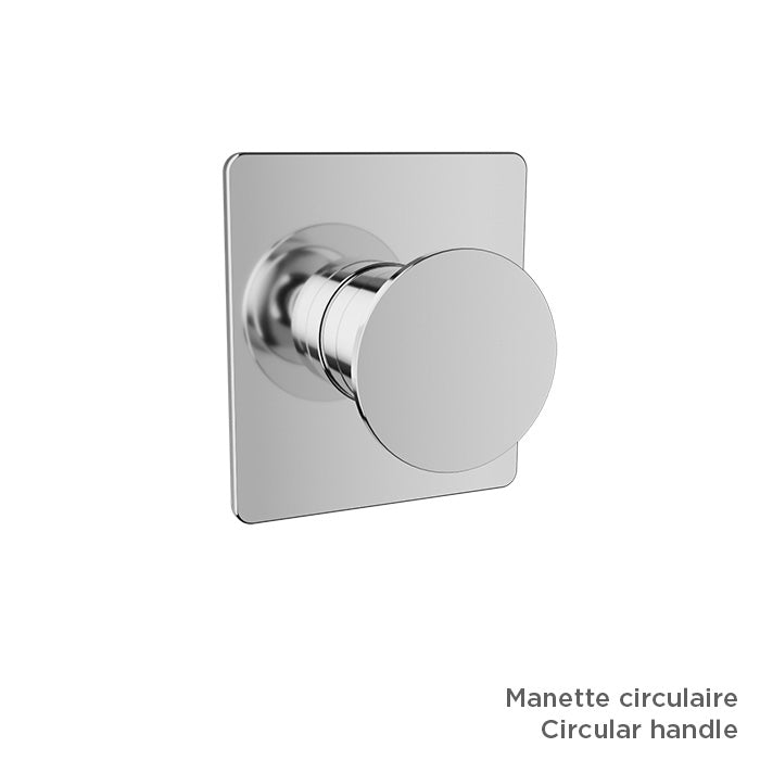 Baril AIR B80 Trim Only for 3/4" Thermostatic Valve (Handle Options) T80-9402-00 (Baril photo)