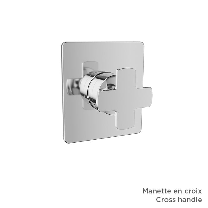 Baril AIR B80 Trim Only for 3/4" Thermostatic Valve (Handle Options) T80-9402-00 (Baril photo)
