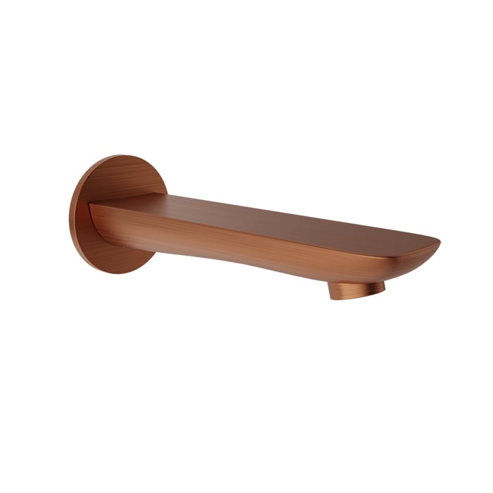 Baril SENS B45 Sens Tub Spout without Diverter BEC-0520-45 in Satin Copper