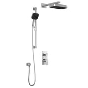 Kalia KAREO TD2 PREMIA : AQUATONIK T/P with Diverter Shower System with Wallarm Chrome BF1981-110-200