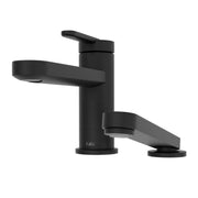 Kalia STEN 2-Piece Deckmount Tub Filler With Handshower Matte Black BF2242-160