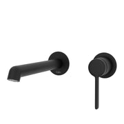 Kalia ELVA Wallmount Lavatory Faucet Without Drain Matte Black BF2248-160