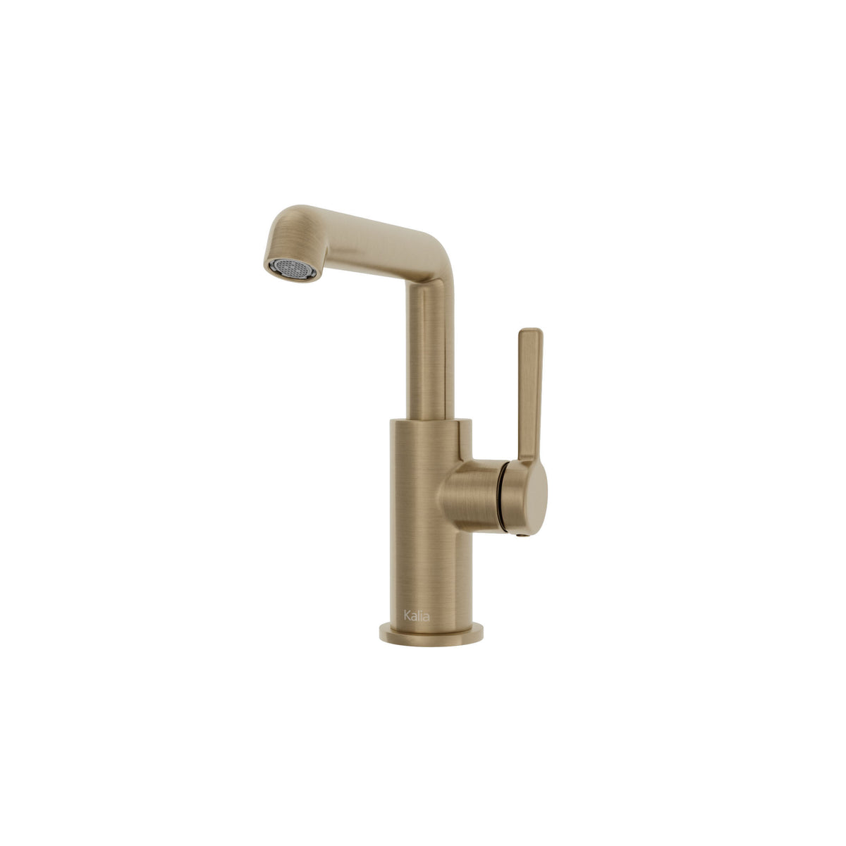 Kalia ELVA Single Hole Lavatory Faucet With Side Handle Without Drain Soft Bronze PVD BF2262-185