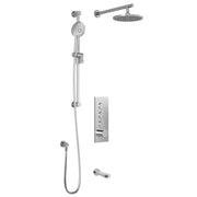 Kalia STEN TB3 : AQUATONIK T/P Push-Button Shower System with Wallarm Chrome BF2281-110
